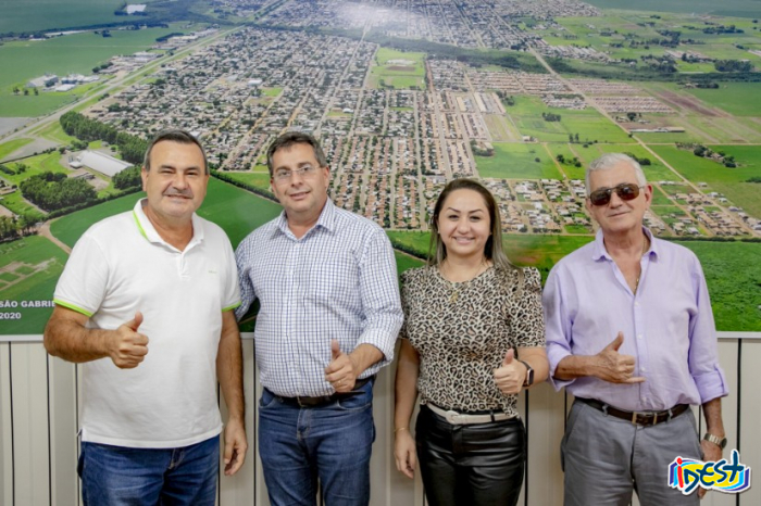 SAAE DE SÃO GABRIEL DO OESTE RECEBE EQUIPE DE CASSILÂNDIA PARA TROCA DE EXPERIÊNCIAS