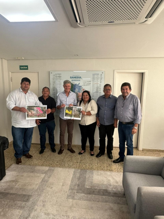 Prefeito Toninho da COFAPI, Chefe de Gabinete Max, Vereadores e Vereadora de Inocência conquistam projeto de implantação de esgoto em importantes áreas da cidade