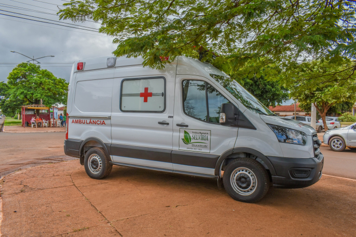 Saúde: Prefeitura de Selvíria adquire nova ambulância