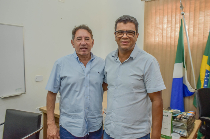 Prefeito Jaime recebe deputado Gerson Claro, presidente da Assembleia Legislativa