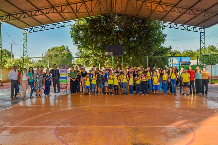 Volta às aulas: Mais de 1,2 mil alunos iniciam ano letivo em todas as unidades da rede municipal de Selvíria