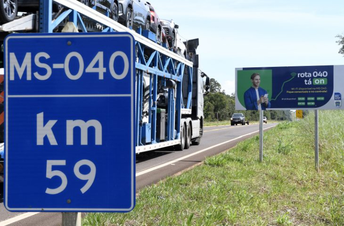 Governo de Mato Grosso do Sul amplia conectividade com pontos de Wi-Fi gratuito na MS-040