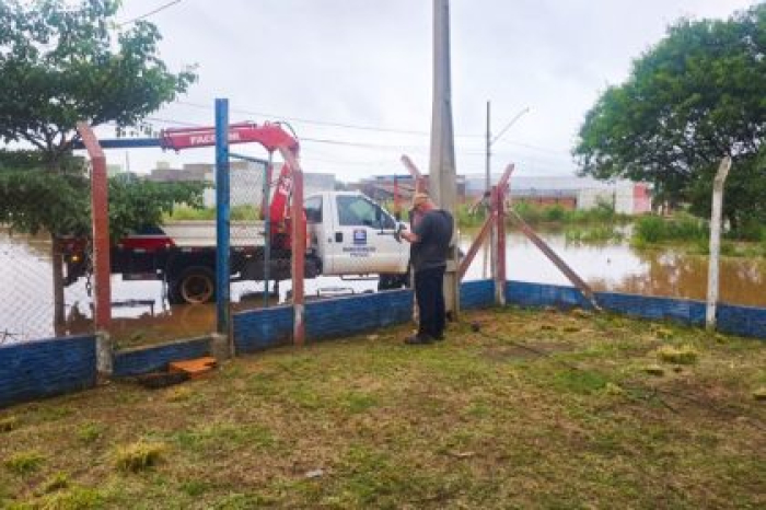 Após forte chuva, Defesa Civil de Três Lagoas faz patrulhas e equipes da SEINTRA realizam reparos