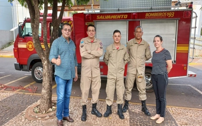 Cassilândia já conta com uma equipe do Corpo de Bombeiros Militar no município